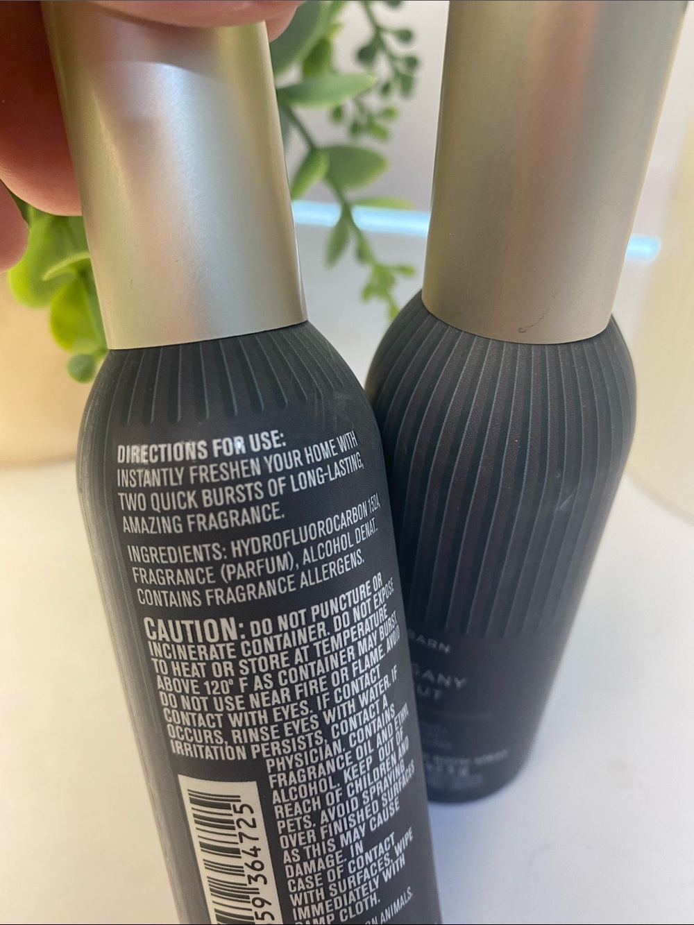 “Mahogany Coconut” Bath & Body Works 2 New Concentrated Room Sprays - Picture 3 of 4